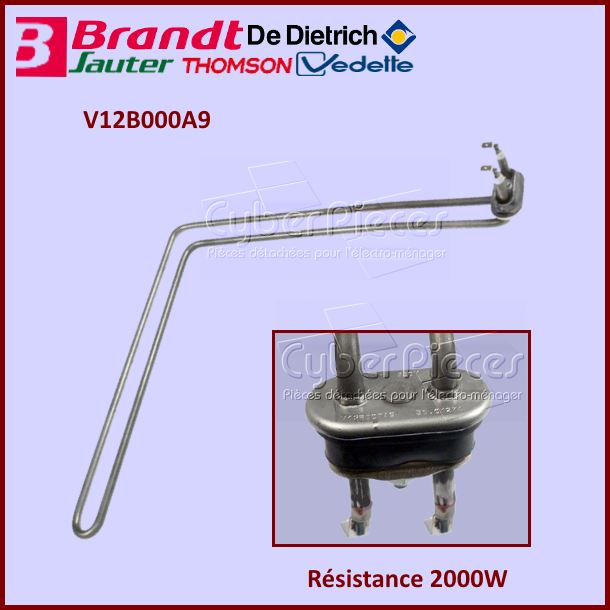 Thermoplongeur 2000w Brandt  V12B000A9