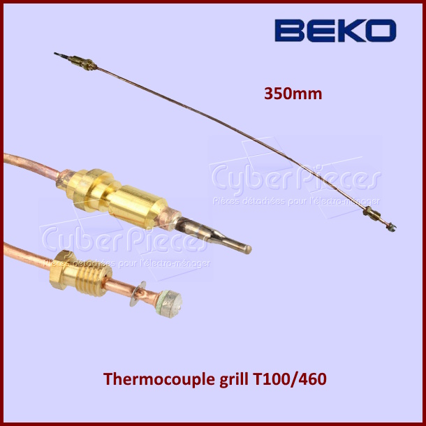 Thermocouple grill T100/460 350mm Beko 230311004