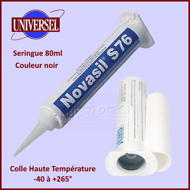 Colle Haute Température -40 à +265° - Seringue De 80ml