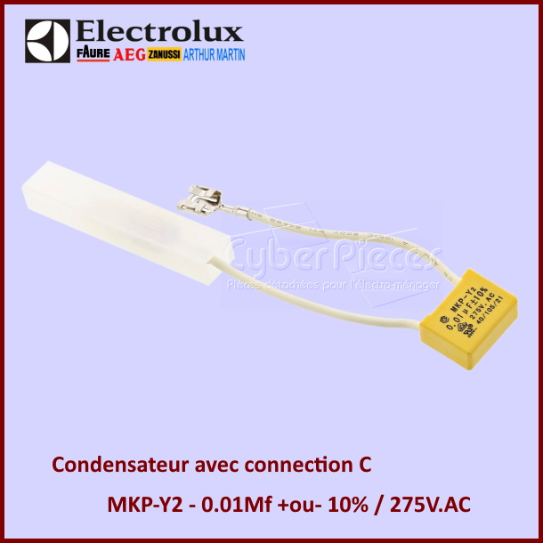 Condensateur avec connections C Electrolux 5617411029