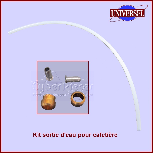 Kit sortie d'eau pour cafetière universel (tube) - Pièces cafetière