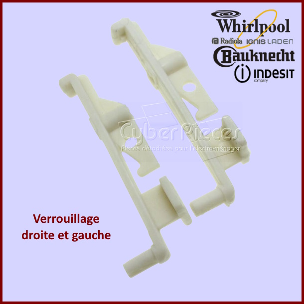 Verrouillage droite et gauche Whirlpool 481241738026