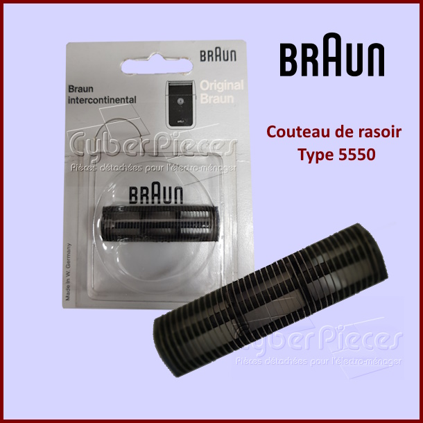Couteau de rasoir 5550 Braun 5001720