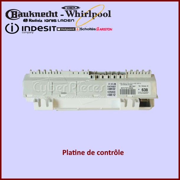 Carte électronique Whirlpool 481221478843