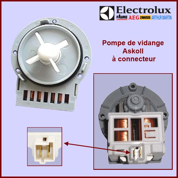 Pompe Askoll M144 M230 à bornier 296014
