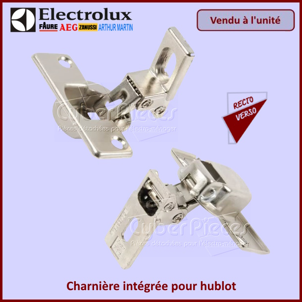 Charnière de hublot Electrolux 1245378003