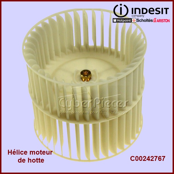 Hélice moteur de hotte C00242767