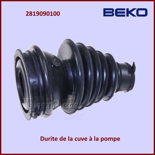 Durite de la cuve à la pompe Beko 2819090100