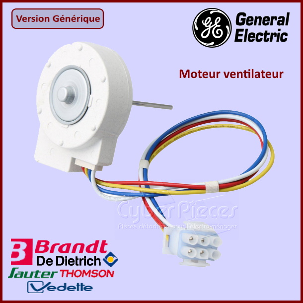 Ventilateur Congélateur WR60X10185 / 46x3501 - Pièces réfrigérateur...