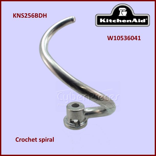 Crochet spiral KNS256BDH Kitchenaid W10536041