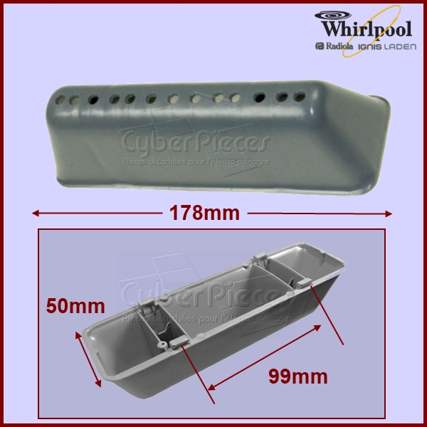 Aube de brassage Whirlpool 480111104079