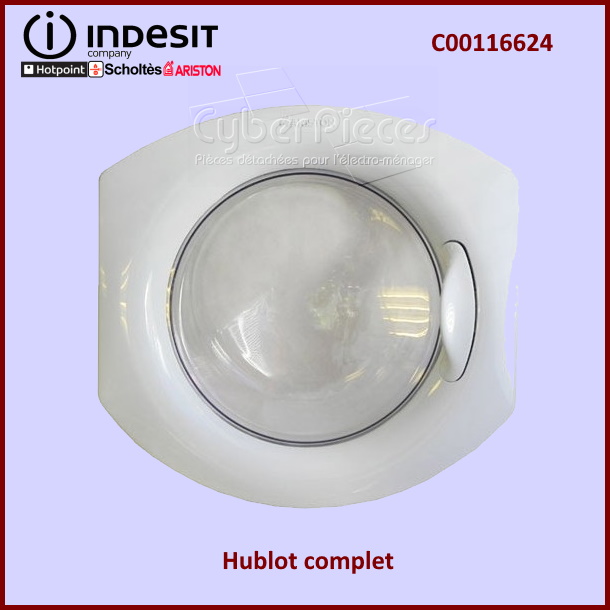 Hublot Complet Indesit C00116624