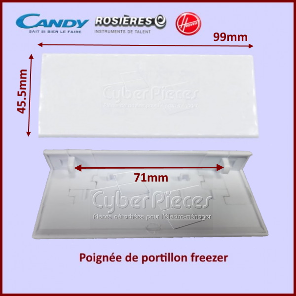Poignée de portillon freezer Candy 49030973
