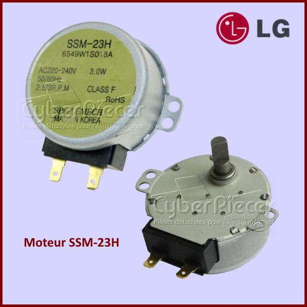 Moteur de plateau LG 6549W1S018A