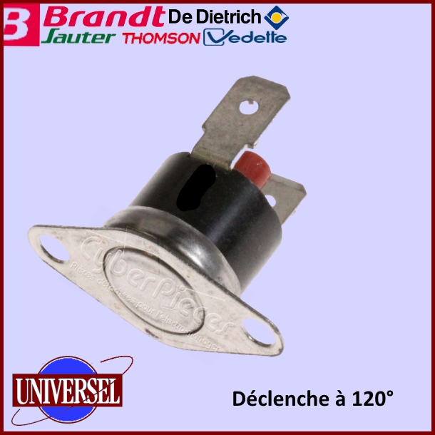 Limiteur T° Réarmable  120° 76X5214
