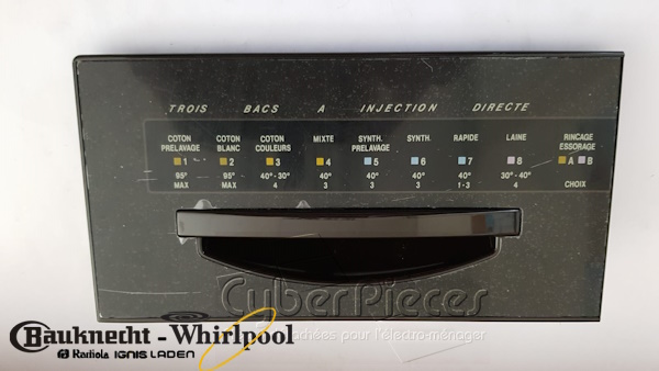 Façade de tiroir Whirlpool 481949869728