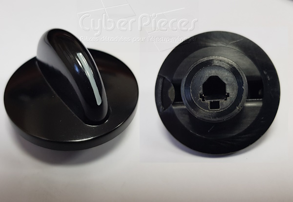 Manette gaz noire Brandt 76X1950