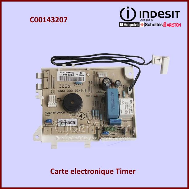 Timer BIT100.1 'E2' ROHS + N1045048 Indesit C00143207 - Pièces lave...