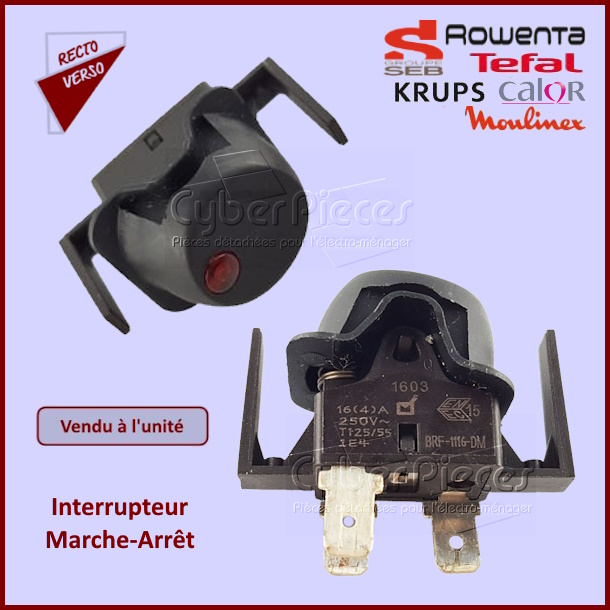 Interrupteur Marche-Arrêt Seb SS-202667