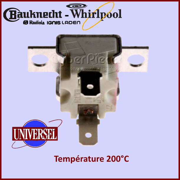 Thermostat four et cuisinière 200°C - 480121104066