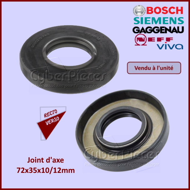 Joint d'axe 72x35x10/12mm Bosch 00613082