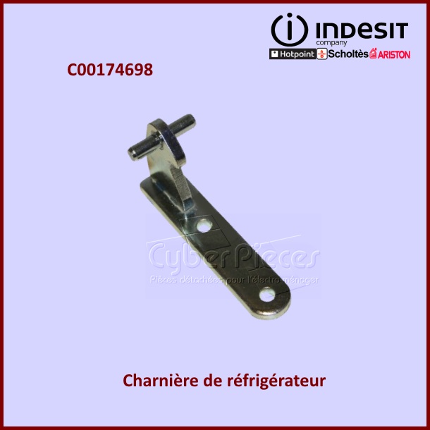 Charnière centrale silver Indesit C00174698