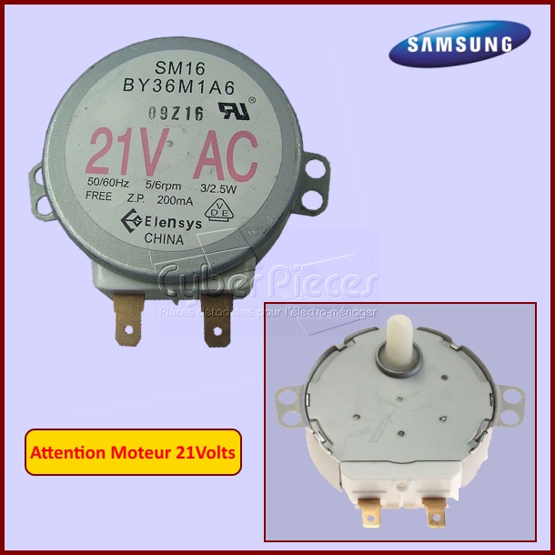 Moteur Plateau tournant Samsung DE31-10154D