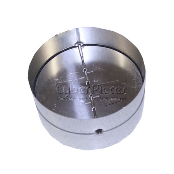 Clapet anti-retour de hotte diamètre 150 en metal