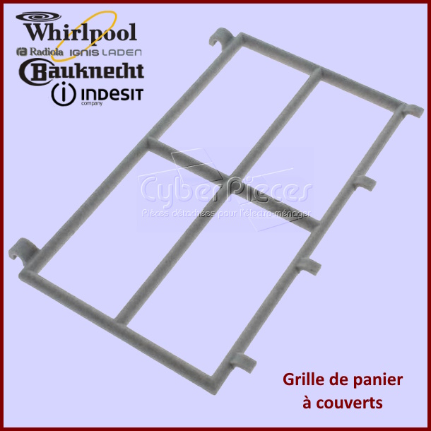 Grille de panier à couverts Whirlpool 481248058306