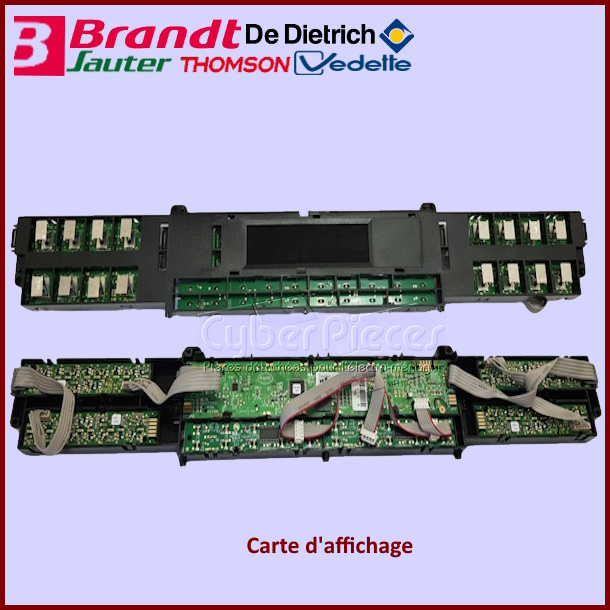 Carte d'affichage Brandt 72X5988