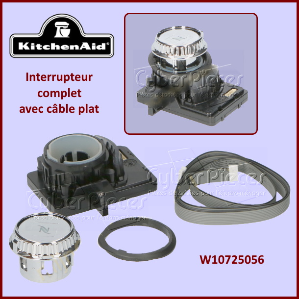 Interrupteur cafetière KitchenAid W10725056