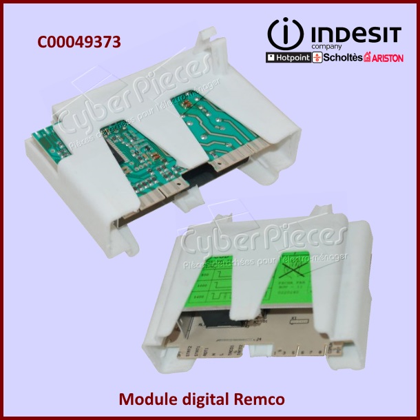 Carte électronique digital REMCO 5506 Indesit C00049373 -  Pièces m...