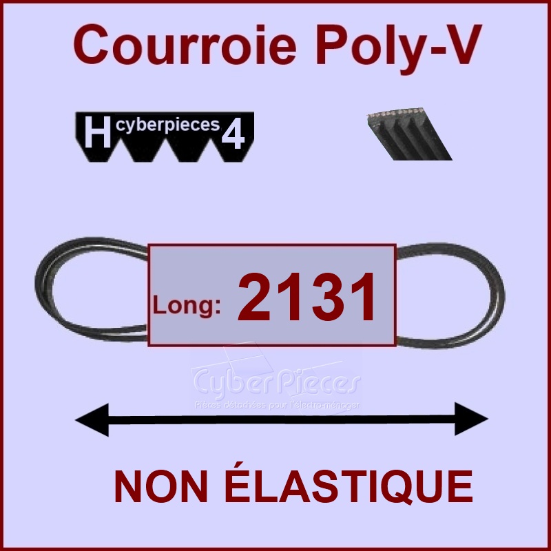Courroie 2131H4 non élastique 00491679