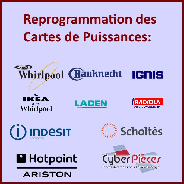Reprogrammation des Cartes Electroniques