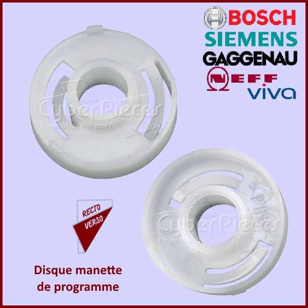 Disque manette de programme Bosch 00167897