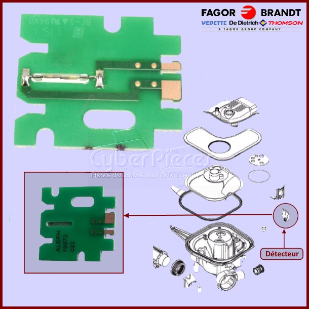 Détecteur ILS de position Brandt 32X2720
