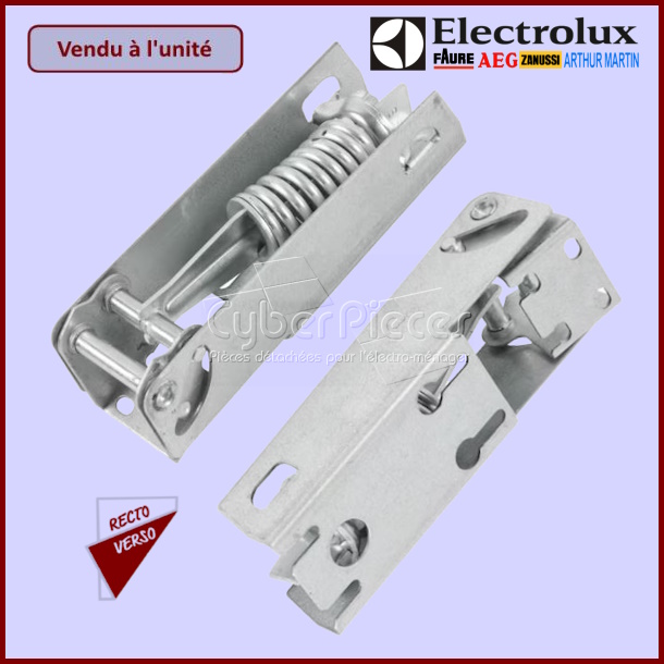Charnière de couvercle avec ressort Electrolux 2912884281
