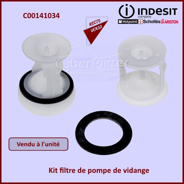Kit filtre de pompe Askoll/Plaset C00141034