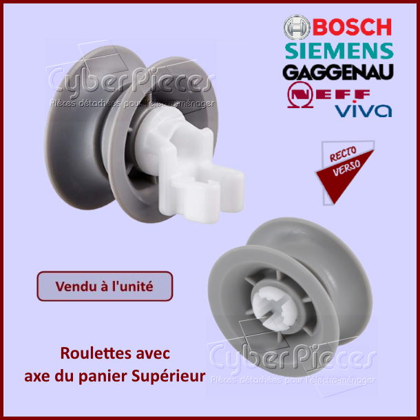 Roulette complète Supérieure Bosch 00611666