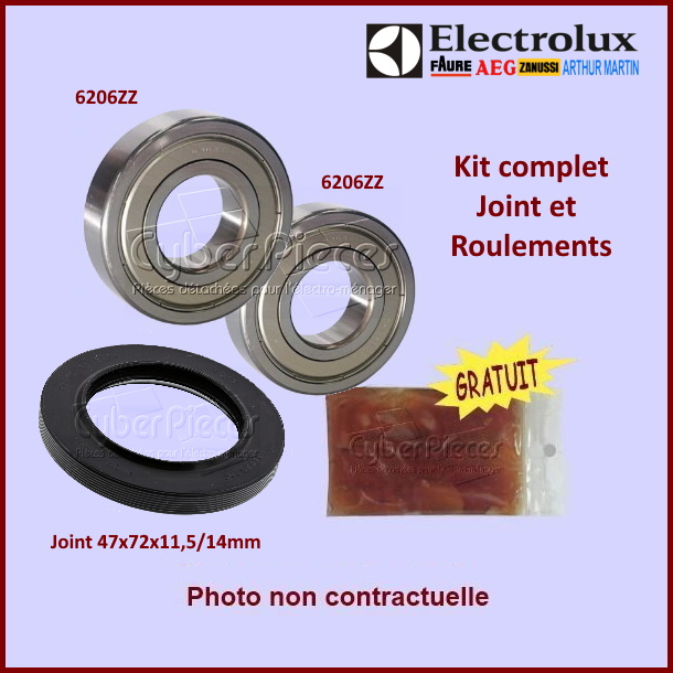Kit palier Electrolux 1249652007