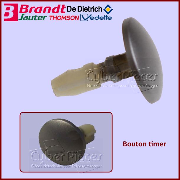Bouton d'horloge de timer Brandt XZ2E00001