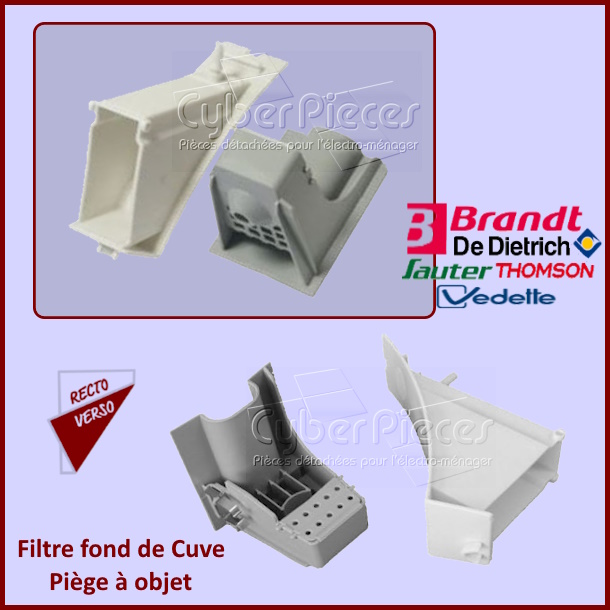 Filtre fond de cuve Brandt 55X4359