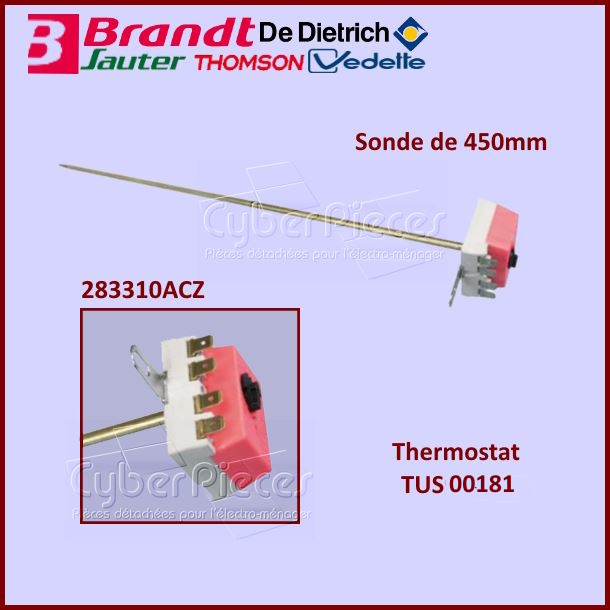 Thermostat Chauffe Eau Sonde 450mm