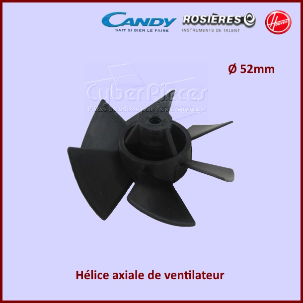 Hélice de ventilateur 52mm Candy 91602264