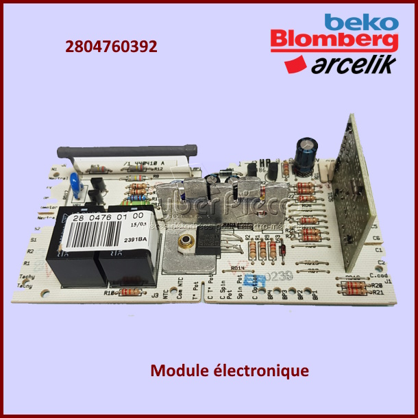 Carte électronique Beko 2804760392