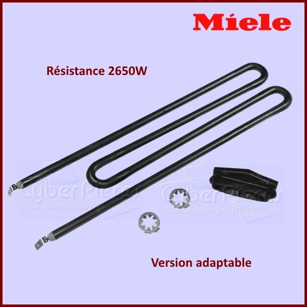 Thermoplongeur 2650W Miele 3051039 version adaptable