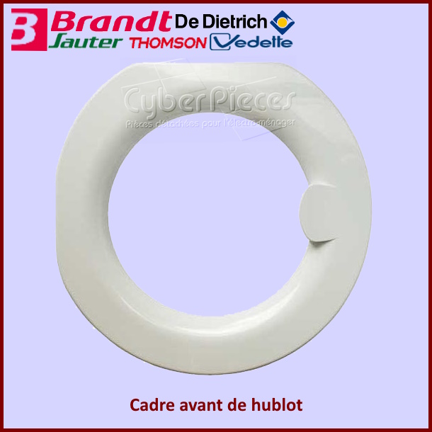 Cadre avant de hublot Brandt 55X9899