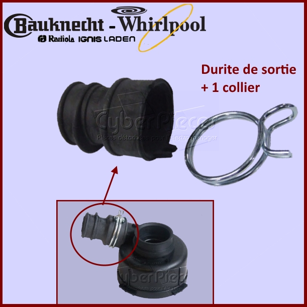 Durite de Sortie du Capot 481253029447