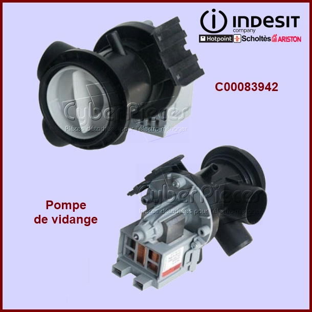 Pompe de vidange complète C00083942
