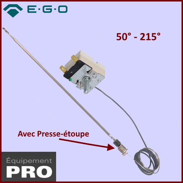 Thermostat de Régulation EGO 55.13042.290 50 à 215°